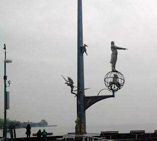 Magische Säule in Meersburg