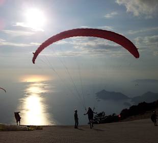 Abenddämmerung auf dem Babadag