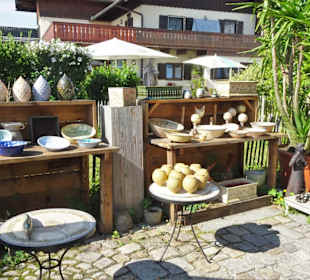 Angebote der Töpferei im Außenbereich