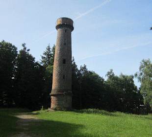Der 15 Meter hohe Ludwigsturm