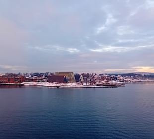 Einlaufen in Oslo