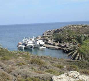 Blick auf Kalithea Thermal- Strand