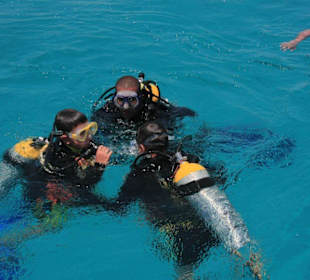 Beim Schnuppertauchen