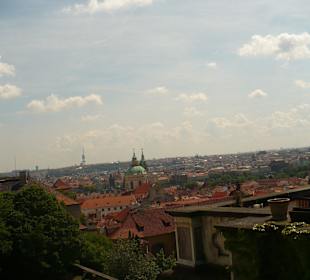 Praga widziana ze starówki