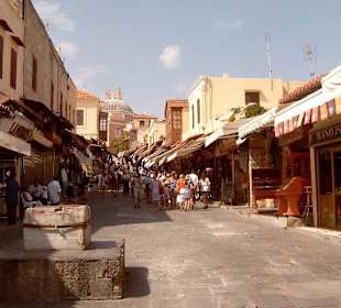 Die Altstadt von Rhodos-Stadt