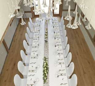 Hochzeitstafel im Weingut Kranachberg