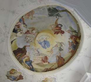 Kirchendecke im Schloss