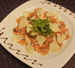 Carpaccio de salmon