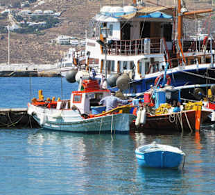 Hafen Mykonos