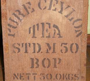 Im Teemuseum in Bois Cheri