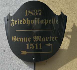 Bei der ehem. Friedhofskapelle in Sommerach