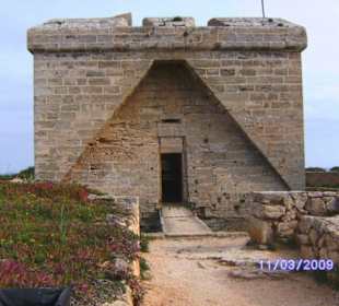 Castell im Naturschutzgebiet