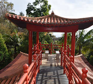 Asiatischer Themenbereich im Park