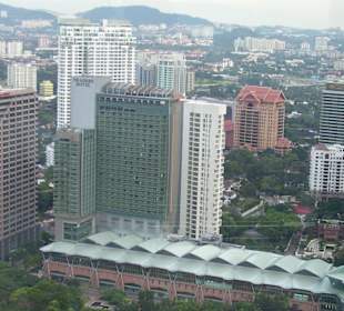 Hotel Traders Kuala Lumpur von den Towern aus