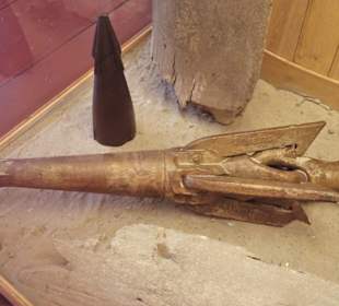 Walharpune im Noordelijk Scheepvaartmuseum