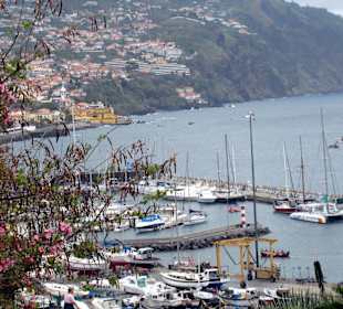Blick auf Funchals Hafen