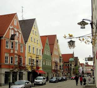 Bürgerhäuser in der Maximiliansstrasse