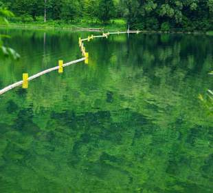 Der Stausee und seine Umgebung