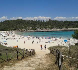 Cala SÀmarador im Naturpark de Mondrago