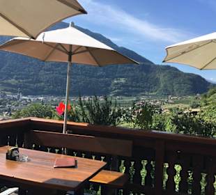 Ausblick von der Terrasse