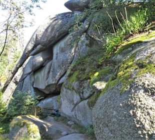 Rundgang durch das Felsenlabyrinth Luisenburg