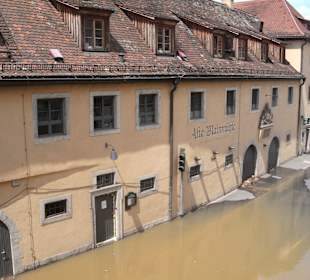 Geschlossen wegen Hochwasser Anfang Juni