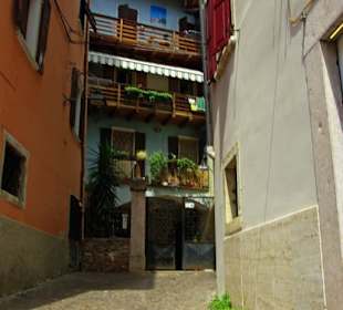 Die Gassen in der Stadt