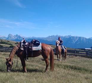 Reiten auf der Villanderer Alm