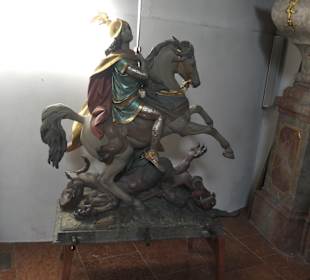 Ruhpolding: die kath. Kirche St. Georg