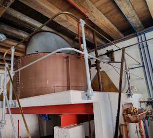 Die Bieranlage heute noch im Betrieb