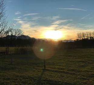 Spaziergang auf der Insel