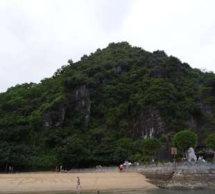 Strand von der Insel