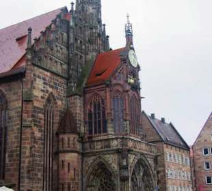 Frauenkirche im Februar