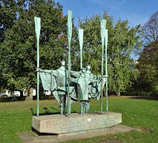Denkmal auf dem Altonaer Balkon