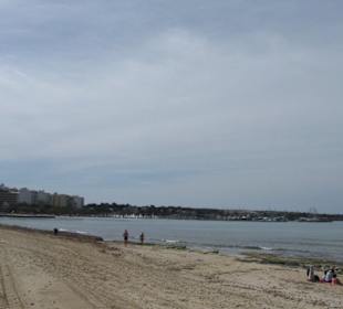 Strand El Arenal, nicht so toll