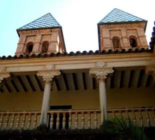 Typisch spanischer Balkon