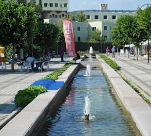 Promenade vom Hotel zum Strand