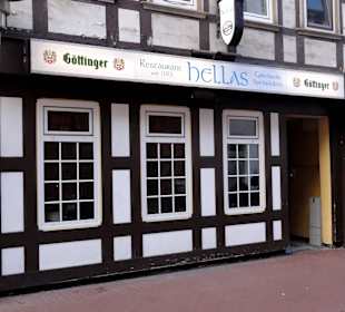 Außenansicht des Restaurant Hellas