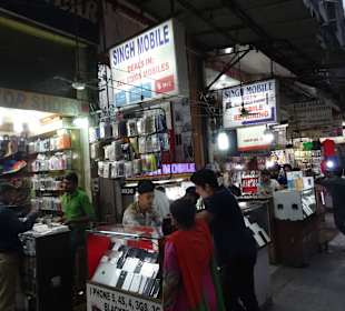 Auf dem Markt unterwegs