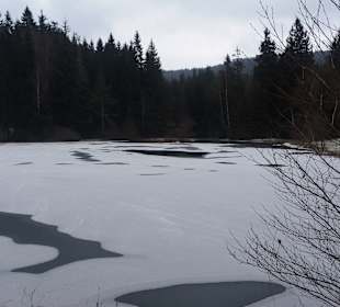 Oberer Floßteich,idyllisch gelegen.
