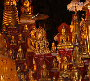 Buddhas mit und ohne Tuch