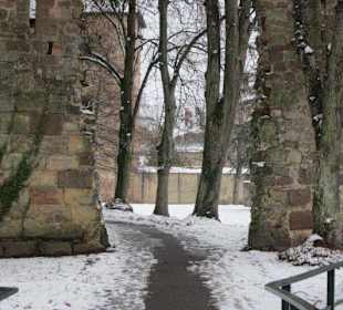 Altstadt Wissembourg im Winter