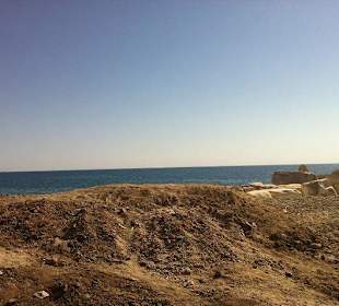 Vom Apollo Tempel Blick auf das Meer