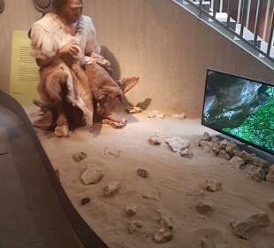 Männer nach der Jagd