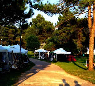 Flohmarkt in Lido dei Pini