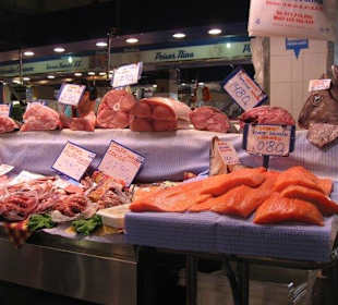 Im Mercat de Olivar geht es schon sehr rustikal zu