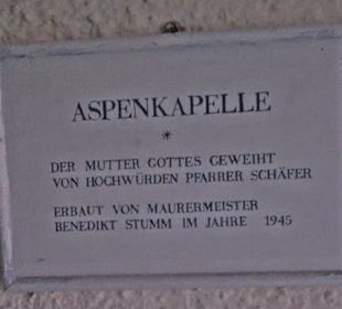 Aspenkapelle Ehestetten