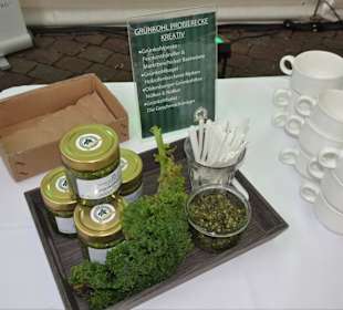Grünkohlpesto zur Verkostung