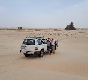 Ab geht`s in die Sahara