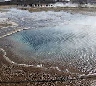 Im Geysirgebiet